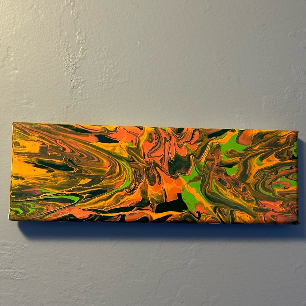 Abstract Original Painting “Messy Life” - Picture 1 of 6